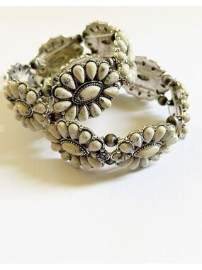 Boho Western Casual Stretchy Bracelets Indie Western Cowgirl Cottage Core